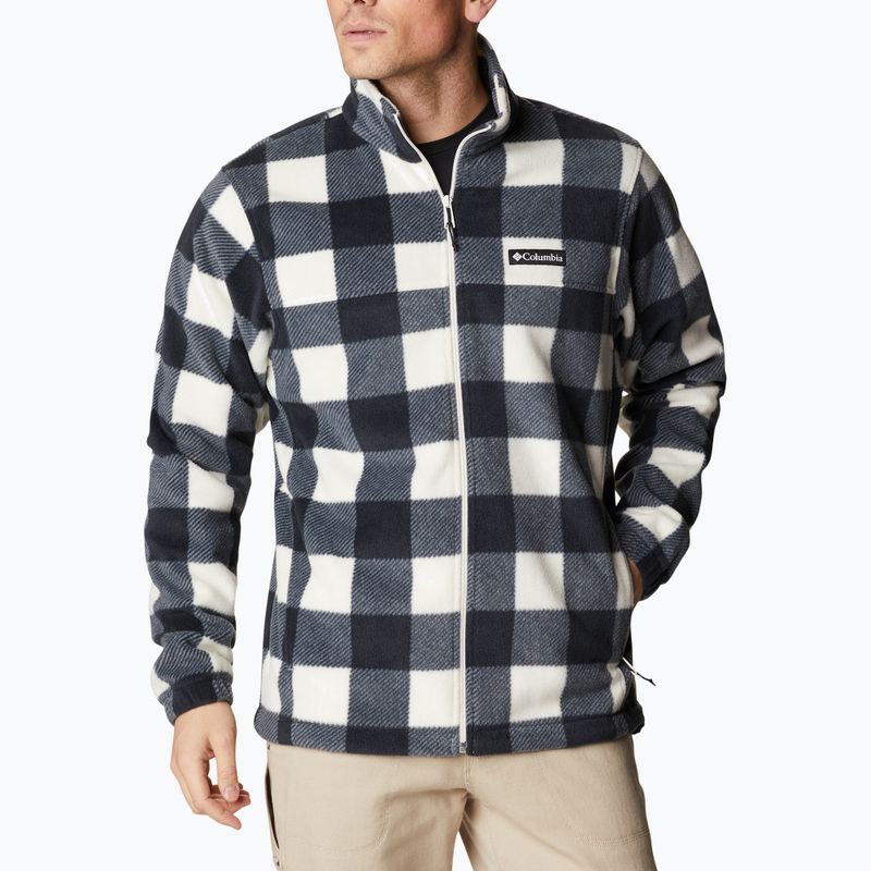 Columbia Herren Steens Mountain Gedrucktes Fleece-Sweatshirt braun 1478231