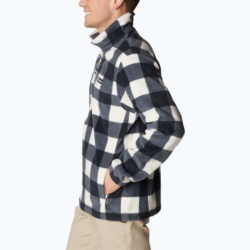Columbia Herren Steens Mountain Gedrucktes Fleece-Sweatshirt braun 1478231 2