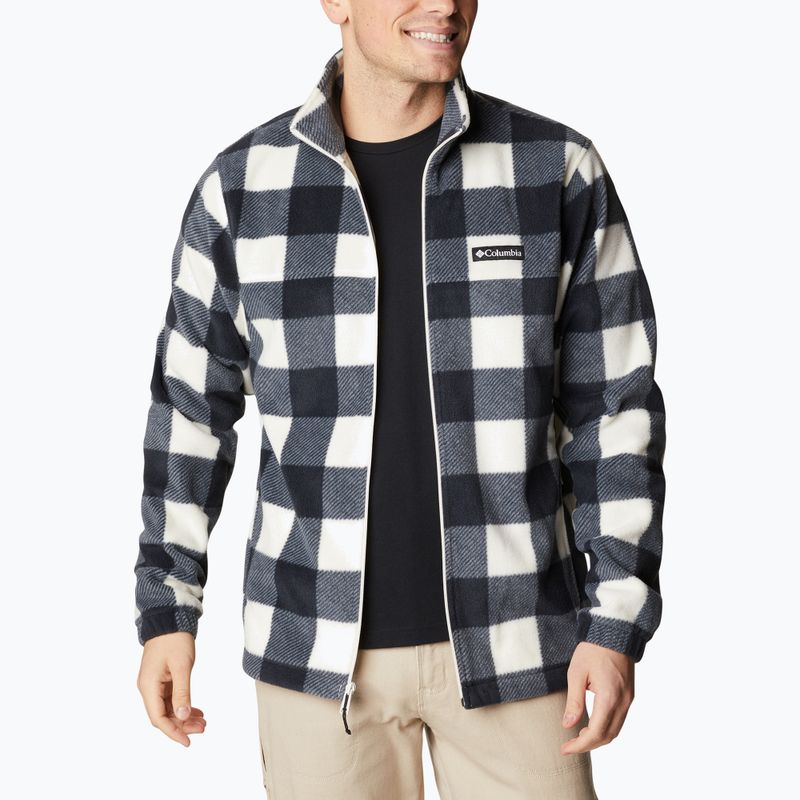 Columbia Herren Steens Mountain Gedrucktes Fleece-Sweatshirt braun 1478231 4