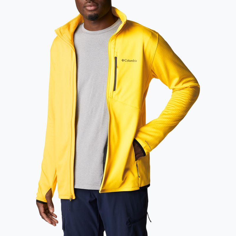 Columbia Park View Herren-Trekking-Sweatshirt gelb 1952222 3