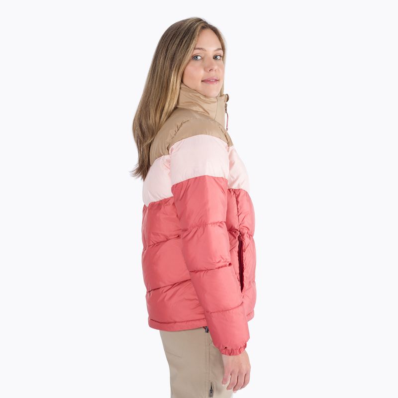 Columbia Puffect Color Blocked Damen Daunenjacke rosa 1955101 2