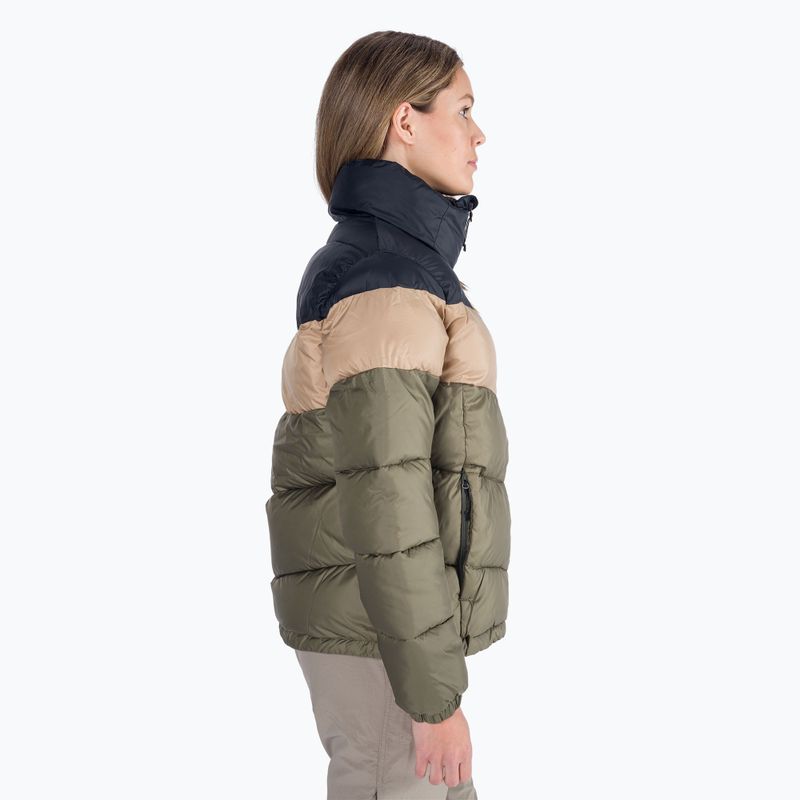 Columbia Puffect Color Blocked Damen Daunenjacke grün 1955101 2