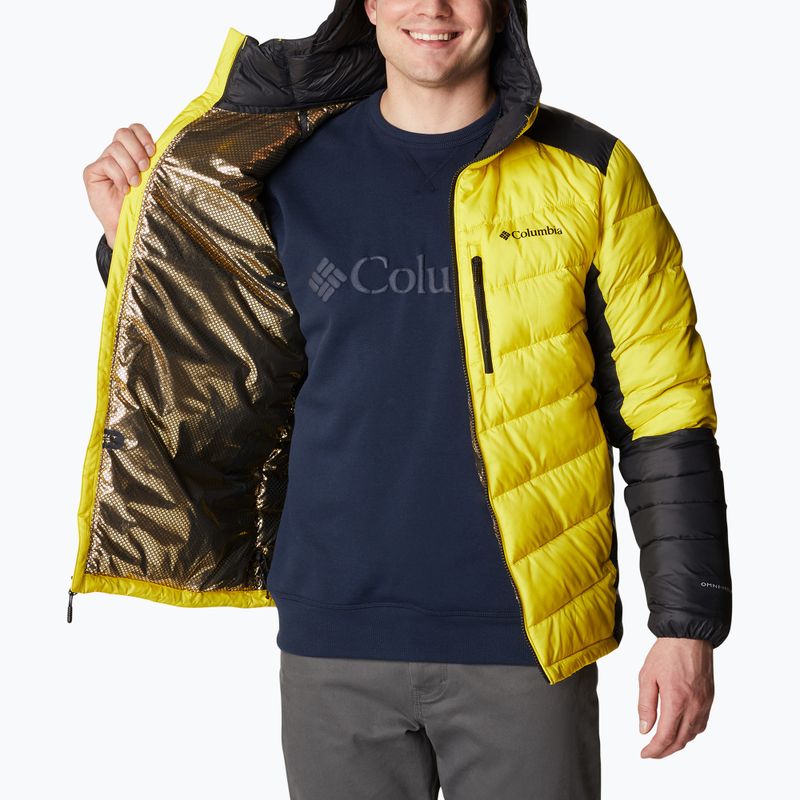 Columbia Labyrinth Loop Hooded Herren Daunenjacke gelb 1957343 4