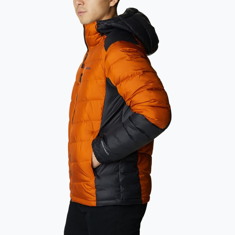 Columbia Labyrinth Loop Hooded Herren Daunenjacke orange 1957343 2