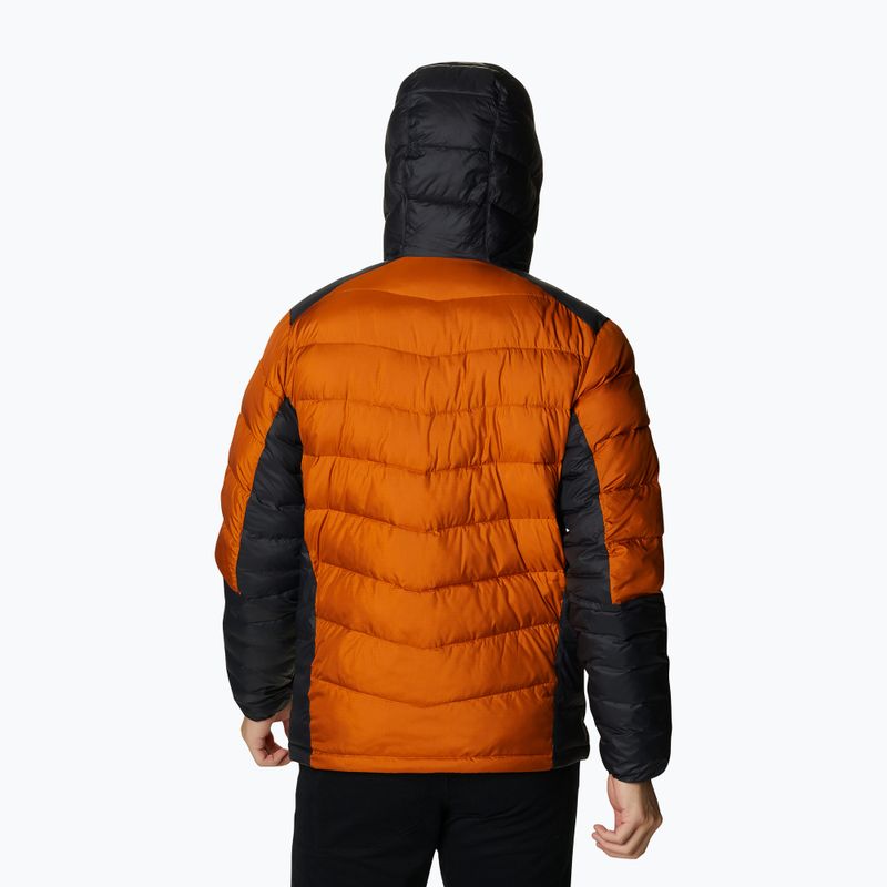 Columbia Labyrinth Loop Hooded Herren Daunenjacke orange 1957343 3