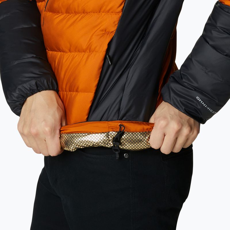Columbia Labyrinth Loop Hooded Herren Daunenjacke orange 1957343 7
