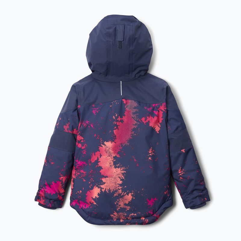 Columbia Mighty Mogul II Kinder Skijacke grau-rosa 1954511 9