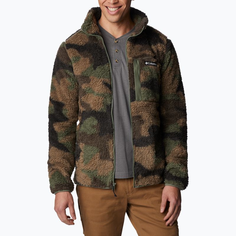 Columbia Herren Winter Pass Print Fleece Sweatshirt braun 1866565 3