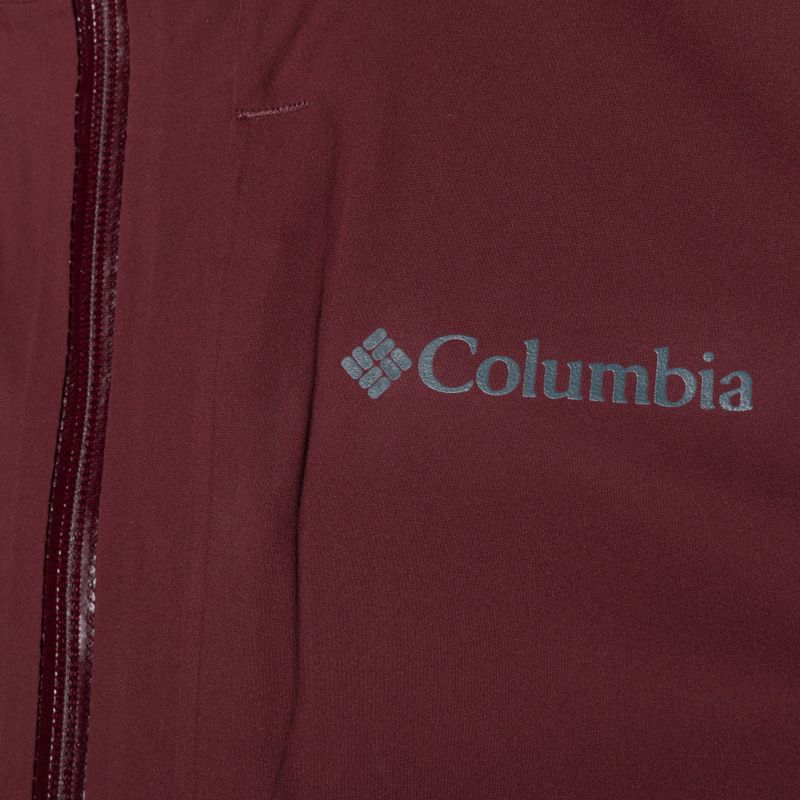 Columbia Omni-Tech Ampli-Dry Herren Membran Regenjacke kastanienbraun 1932854 3
