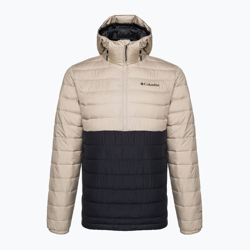 Columbia Powder Lite Anorak Herren Daunenjacke beige und schwarz 1957391