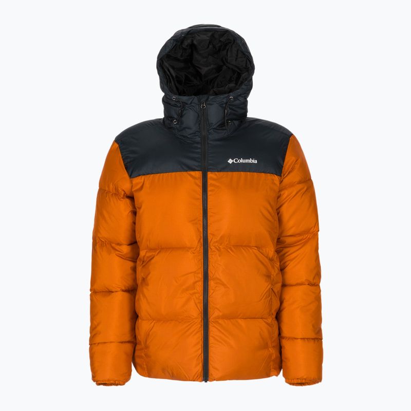 Herren Columbia Puffect Hooded Daunenjacke Orange 2008413 7