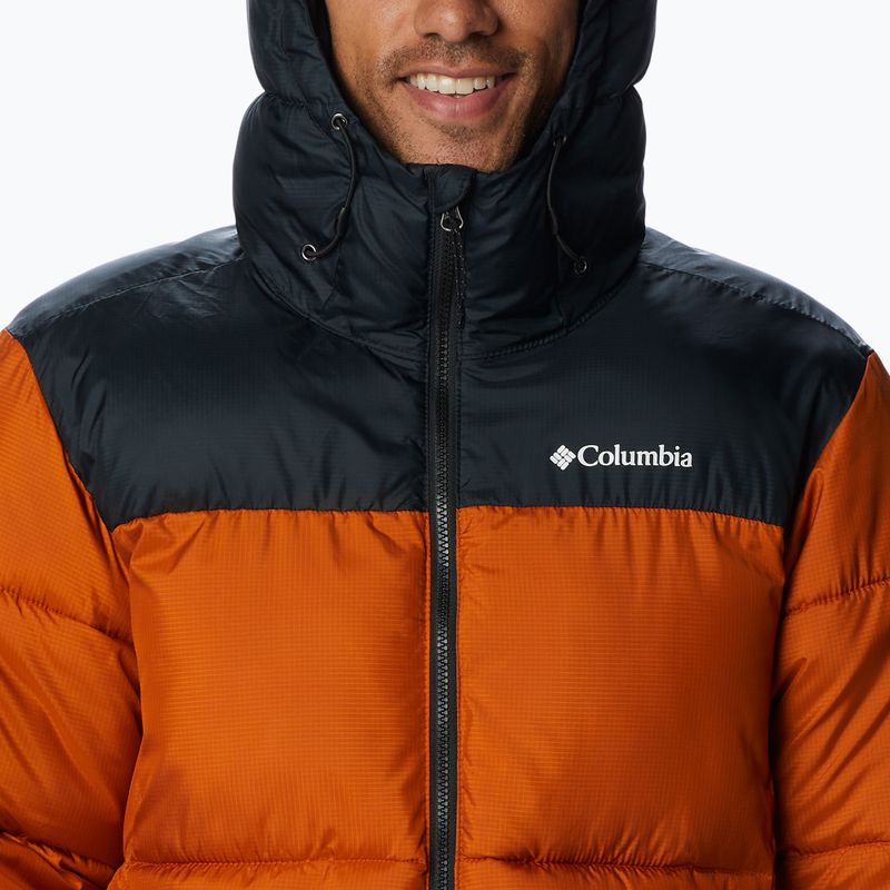Herren Columbia Puffect Hooded Daunenjacke Orange 2008413 6