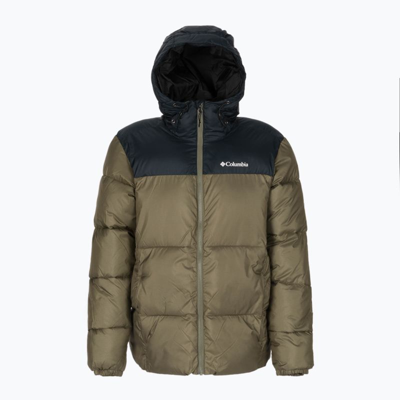 Herren Columbia Puffect Hooded Down Jacket Grün 2008413 7