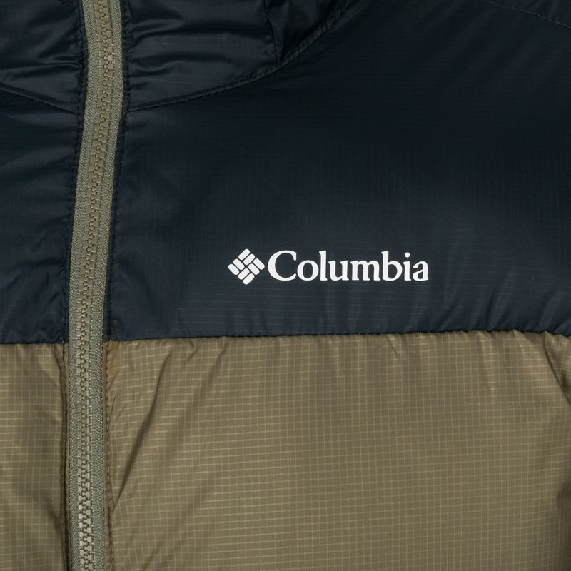 Herren Columbia Puffect Hooded Down Jacket Grün 2008413 9