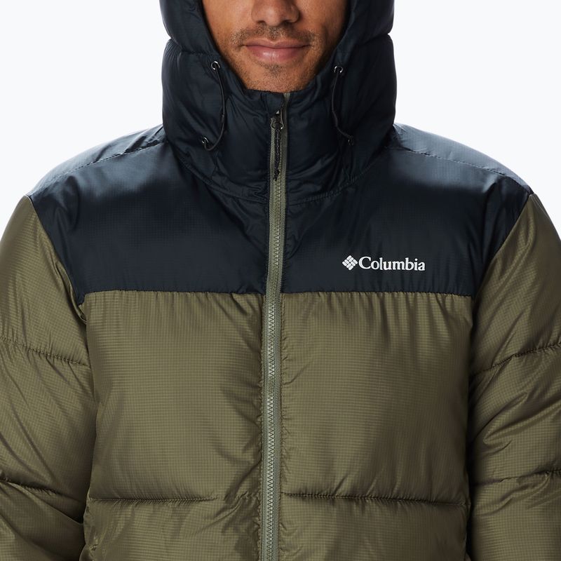 Herren Columbia Puffect Hooded Down Jacket Grün 2008413 6
