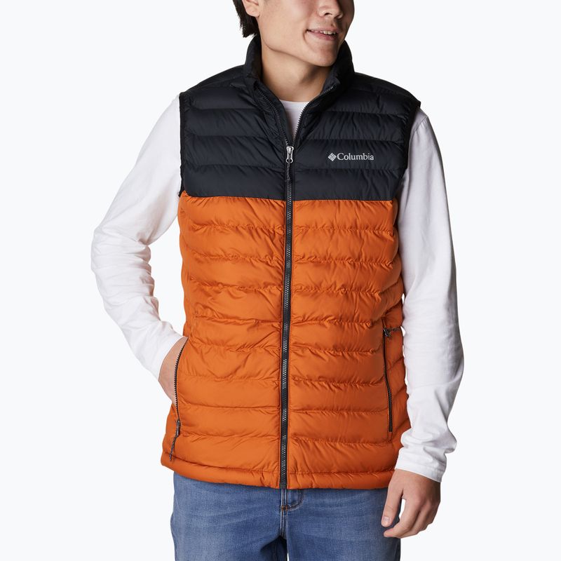 Columbia Powder Lite Herren Wandern ärmellos braun 1748031