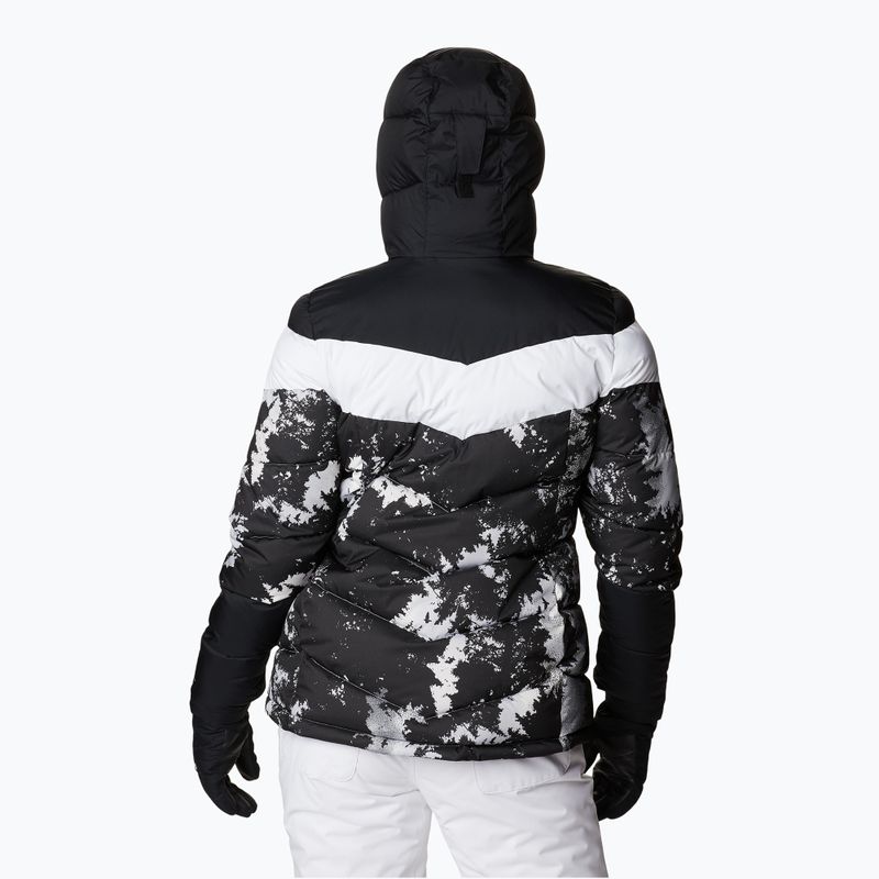 Columbia Abbott Peak Insulated Damen Skijacke schwarz und weiß 1909971 3