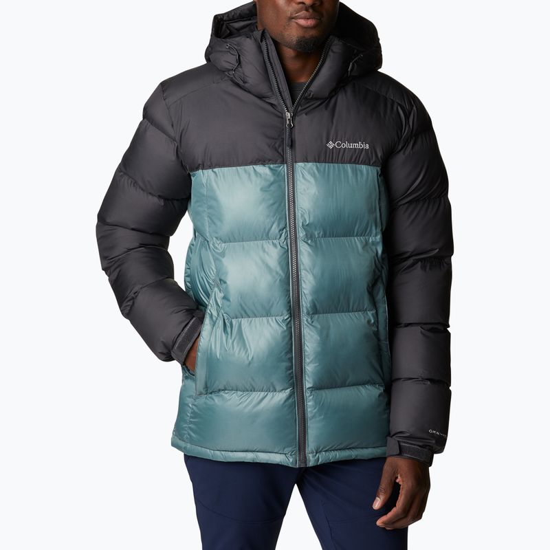 Columbia Pike Lake Hooded Herren Daunenjacke schwarz-grau 1738032