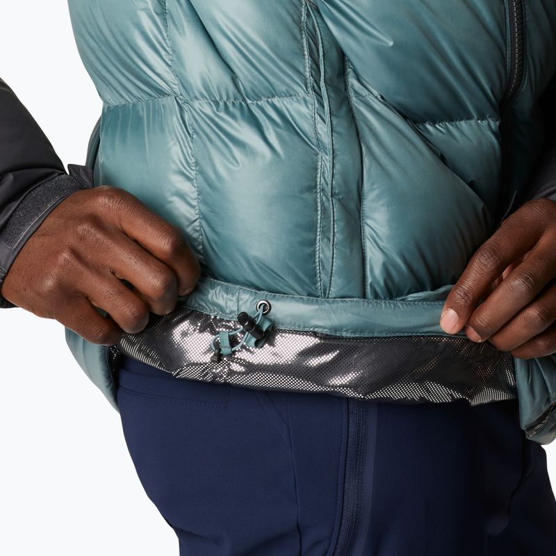 Columbia Pike Lake Hooded Herren Daunenjacke schwarz-grau 1738032 6