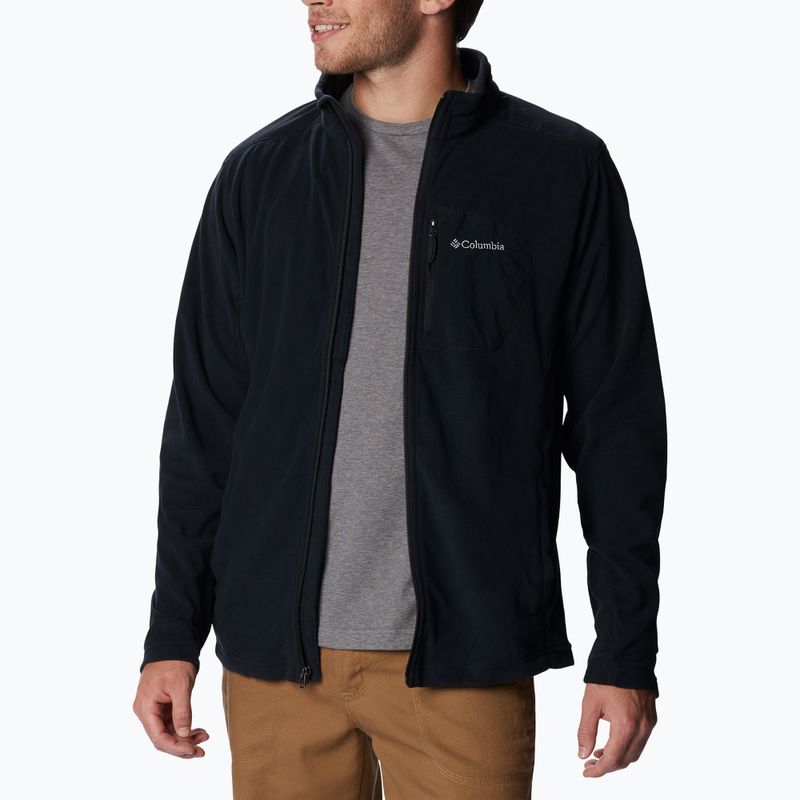 Columbia Herren Klamath Range Full Zip Trekking Sweatshirt schwarz 2013604 5