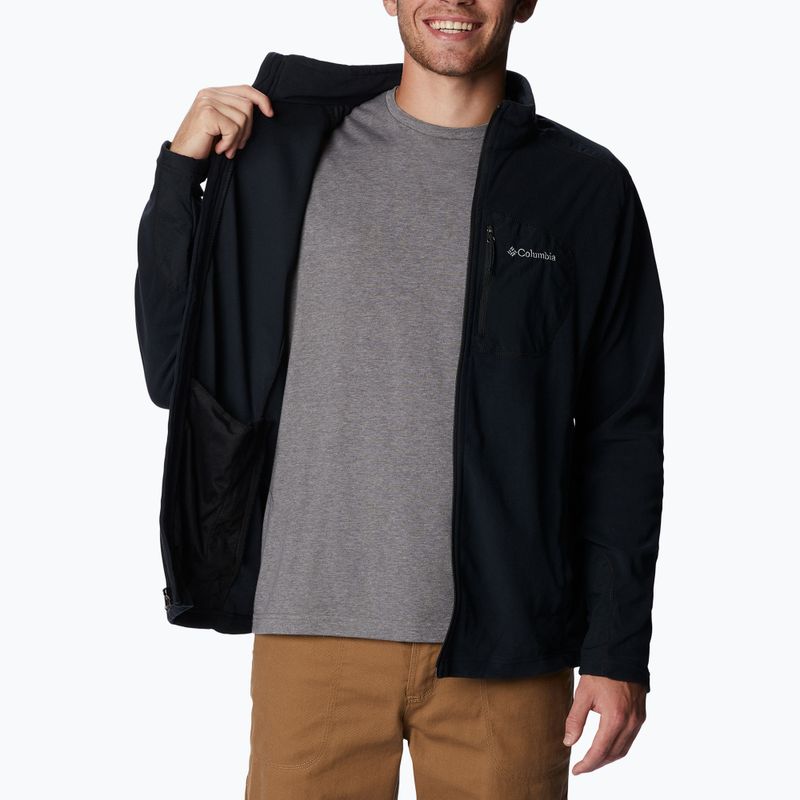 Columbia Herren Klamath Range Full Zip Trekking Sweatshirt schwarz 2013604 6