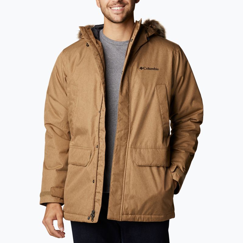 Columbia Herren Penns Creek II Parka Daunenjacke braun 1864244