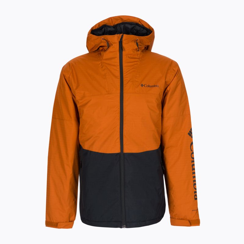 Columbia Point Park Insulated Herren Daunenjacke schwarz und orange 1956811 9