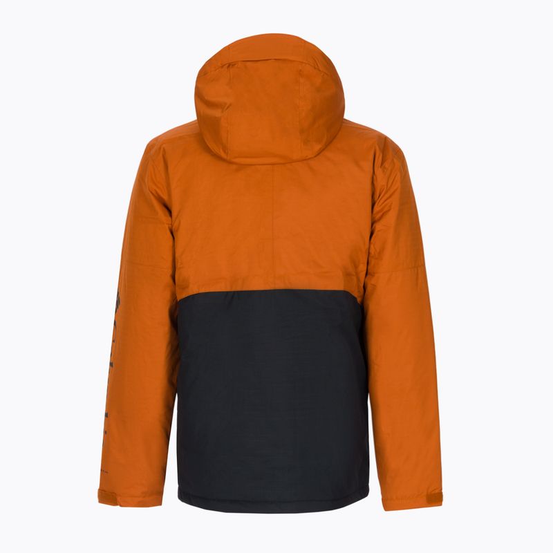 Columbia Point Park Insulated Herren Daunenjacke schwarz und orange 1956811 10