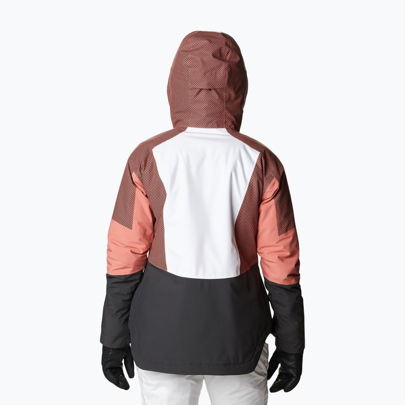 Columbia Snow Slab Blackdot Damen Skijacke schwarz und rot 2007551 3