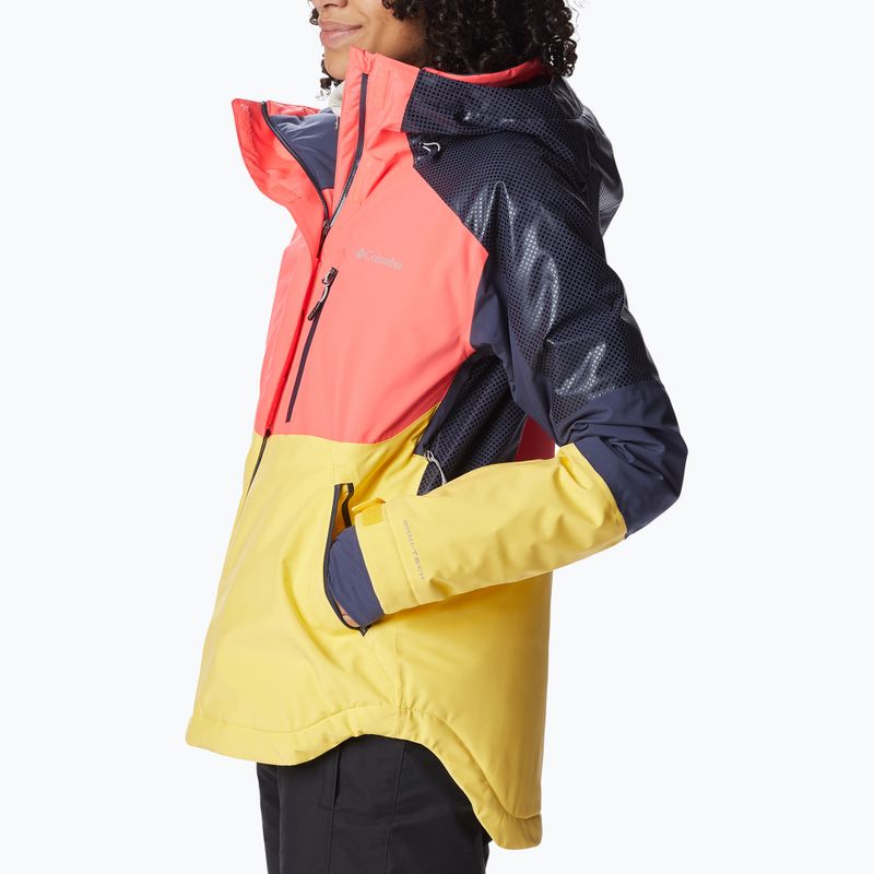 Columbia Snow Slab Blackdot Damen Skijacke gelb-rot 2007551 2