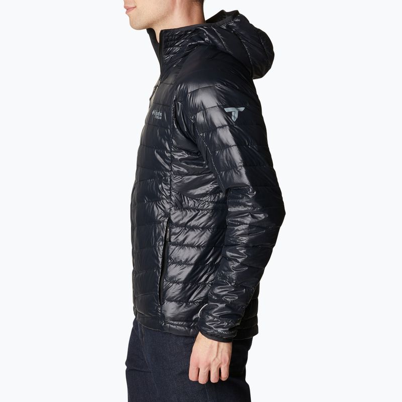 Columbia Platinum Peak Hooded Herren Daunenjacke schwarz 2008611 2