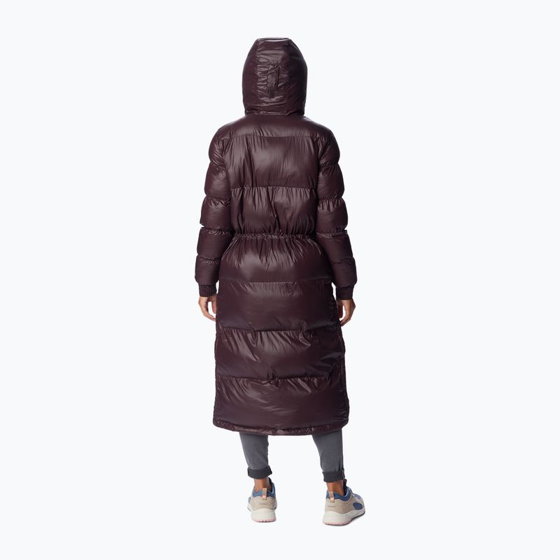 Daunenjacke Damen Columbia Pike Lake Long dunkelrot 197624 2