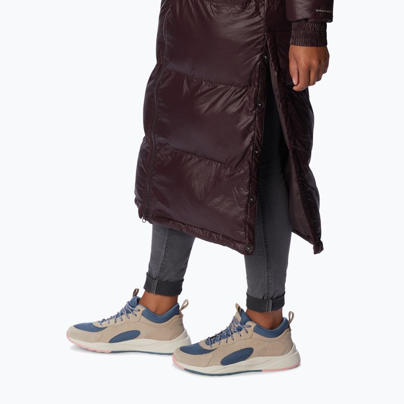 Daunenjacke Damen Columbia Pike Lake Long dunkelrot 197624 5