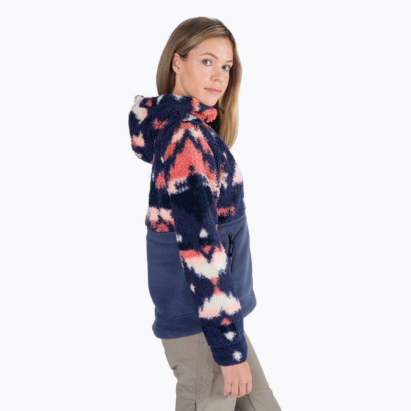 Columbia Damen Winter Pass Sherpa Hooded Fleece-Sweatshirt navy blau 2013293 2