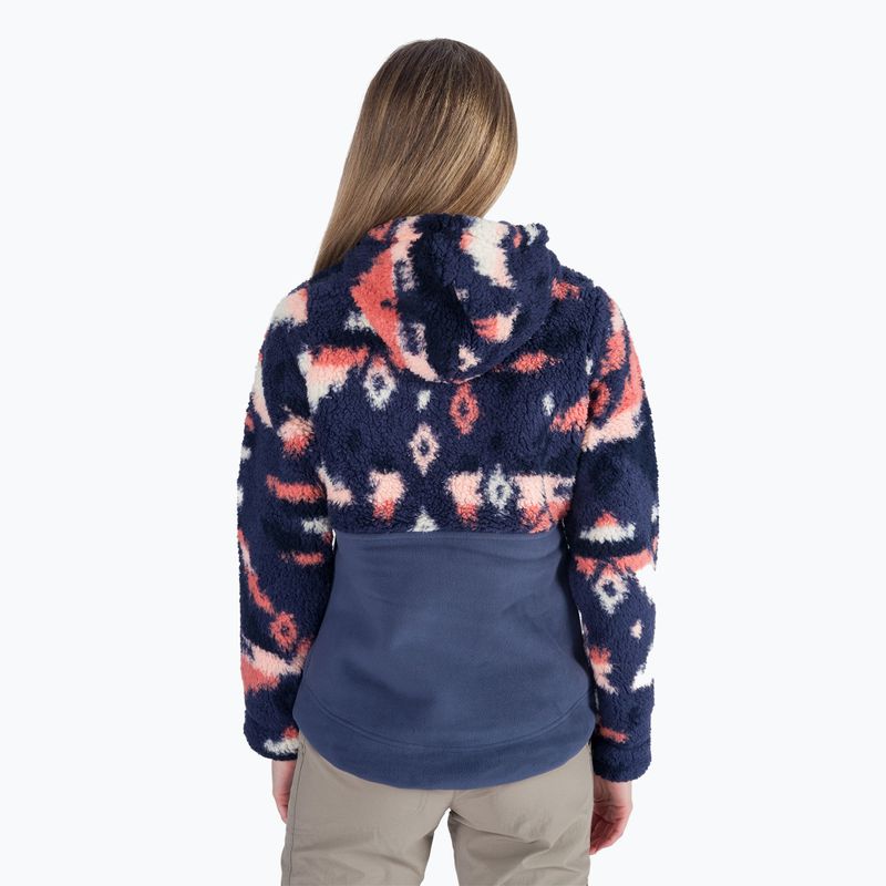 Columbia Damen Winter Pass Sherpa Hooded Fleece-Sweatshirt navy blau 2013293 3