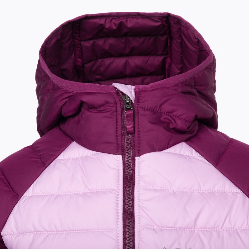 Columbia Powder Lite mit Kapuze lila Kinder Daunenjacke 1802931 4