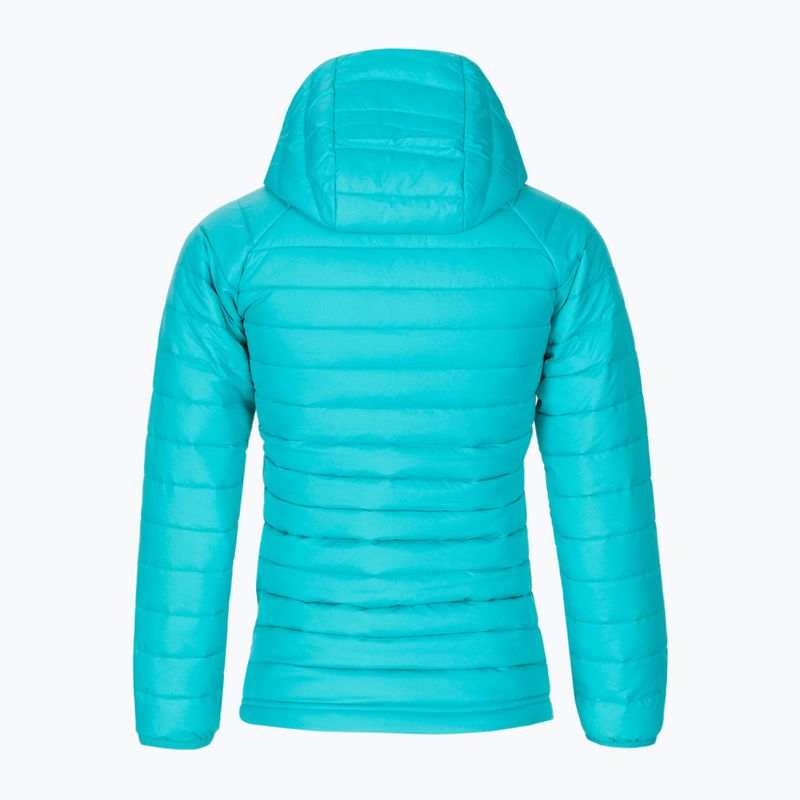 Columbia Powder Lite Hooded Kinder Daunenjacke blau 1802931 2