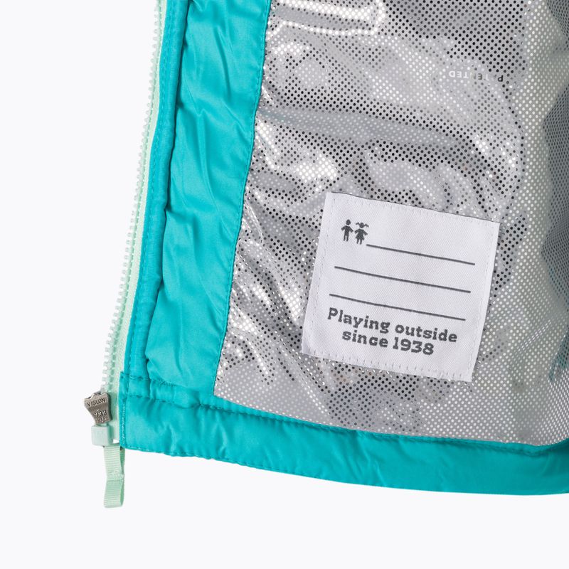 Columbia Powder Lite Hooded Kinder Daunenjacke blau 1802931 5