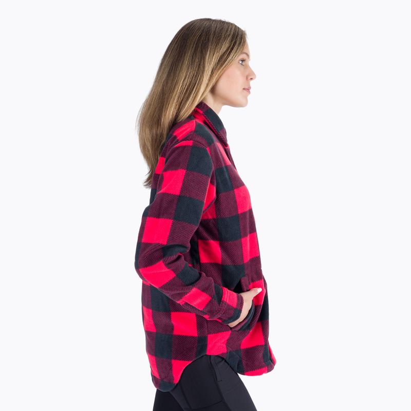 Columbia Benton Springs Damen Shirt rot und schwarz 1958691 2