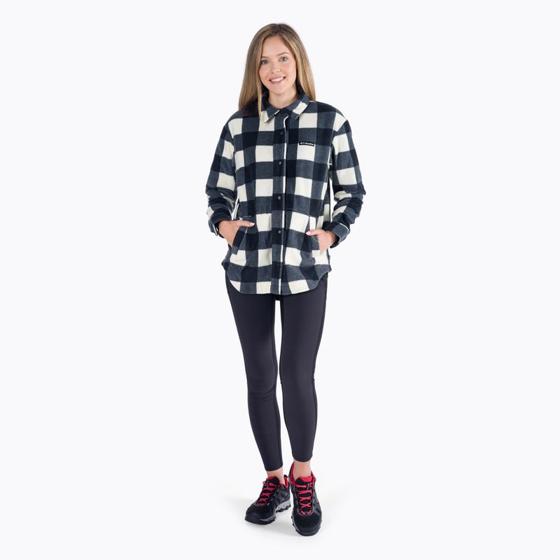 Columbia Benton Springs Damen Shirt grau und weiß 1958691 6
