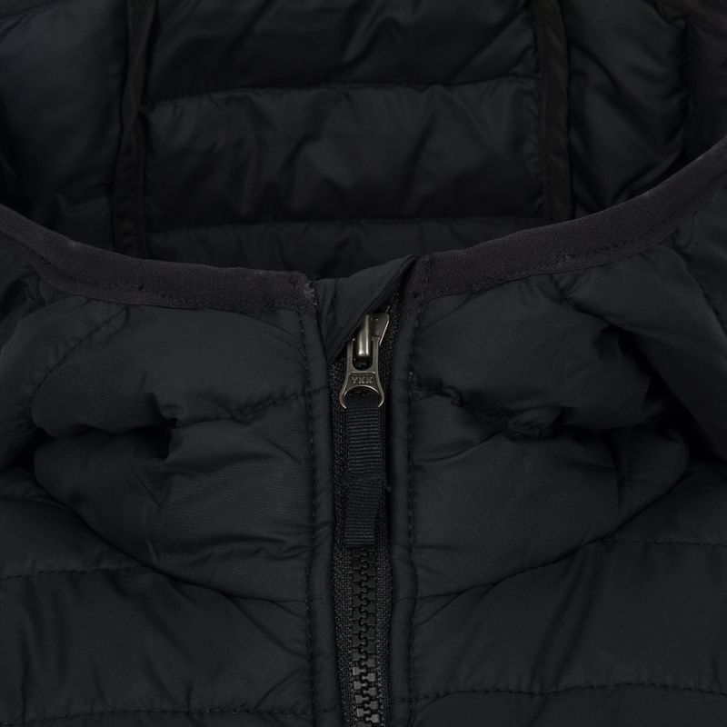 Columbia Powder Lite Hooded Kinder Daunenjacke Schwarz und Gelb 1802901 4
