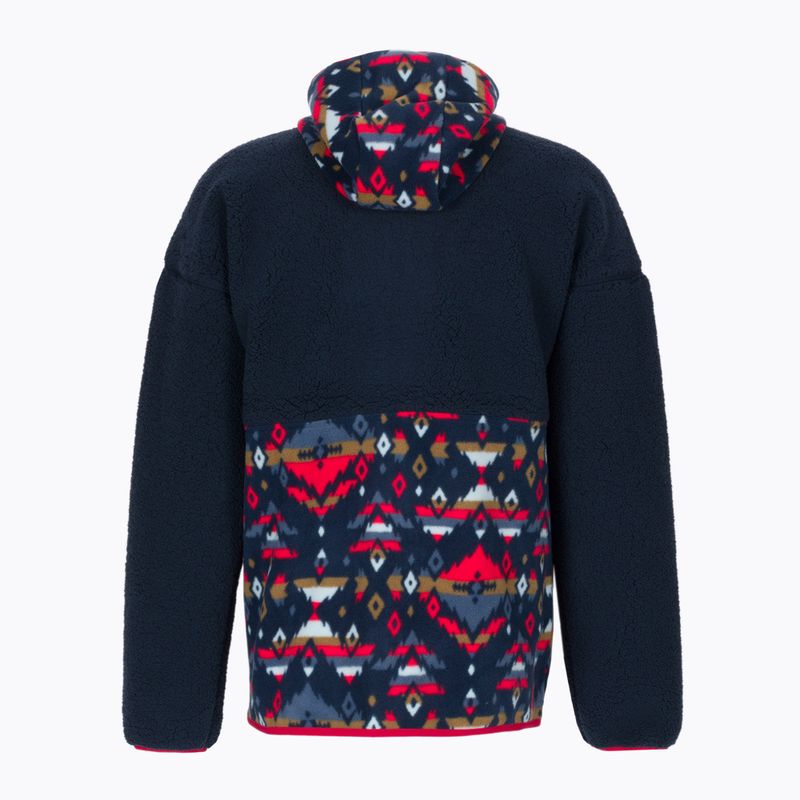 Columbia Herren Backbowl Sherpa Fleece-Sweatshirt navy blau 1952403