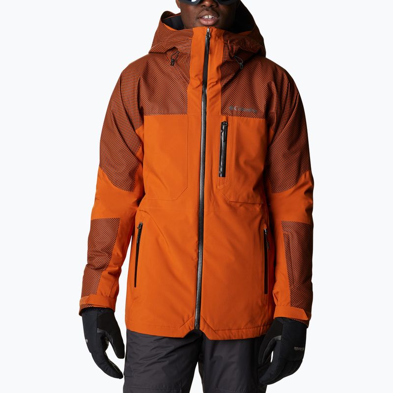 Columbia Snow Slab Black Dot braun Herren Skijacke 2008071 5