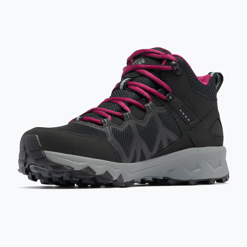 Damen-Trekkingstiefel Columbia Peakfreak II Mid Outdry schwarz/ti grau steel 16