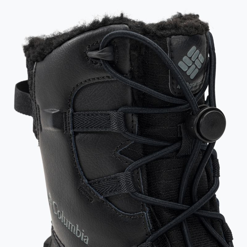 Columbia Bugaboot Celsius Kinderschneestiefel schwarz/graphit 8