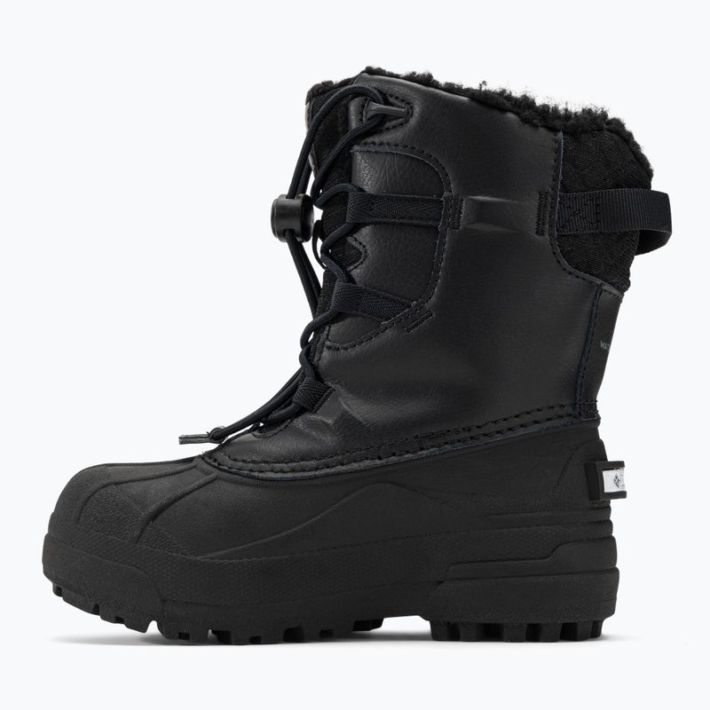 Columbia Bugaboot Celsius Kinderschneestiefel schwarz/graphit 10