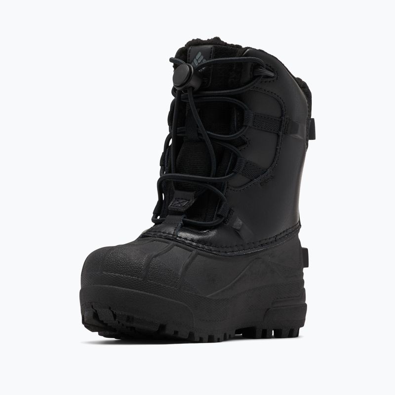 Columbia Bugaboot Celsius Kinderschneestiefel schwarz/graphit 16