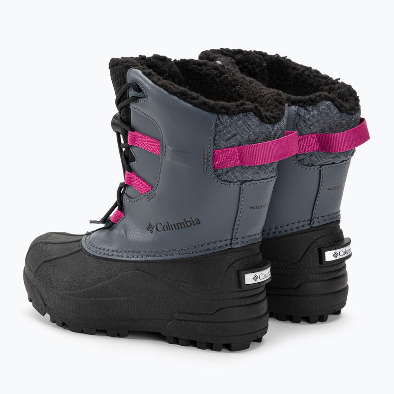 Columbia Bugaboot Celsius Kinder-Schneestiefel graphit/wild fuchsia 3