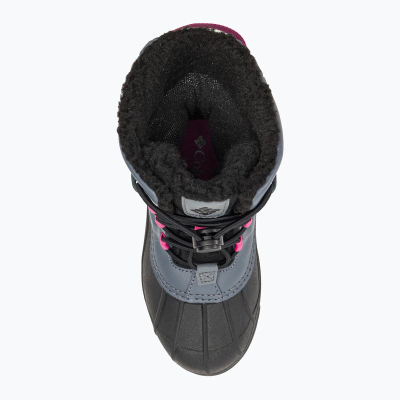 Columbia Bugaboot Celsius Kinder-Schneestiefel graphit/wild fuchsia 6