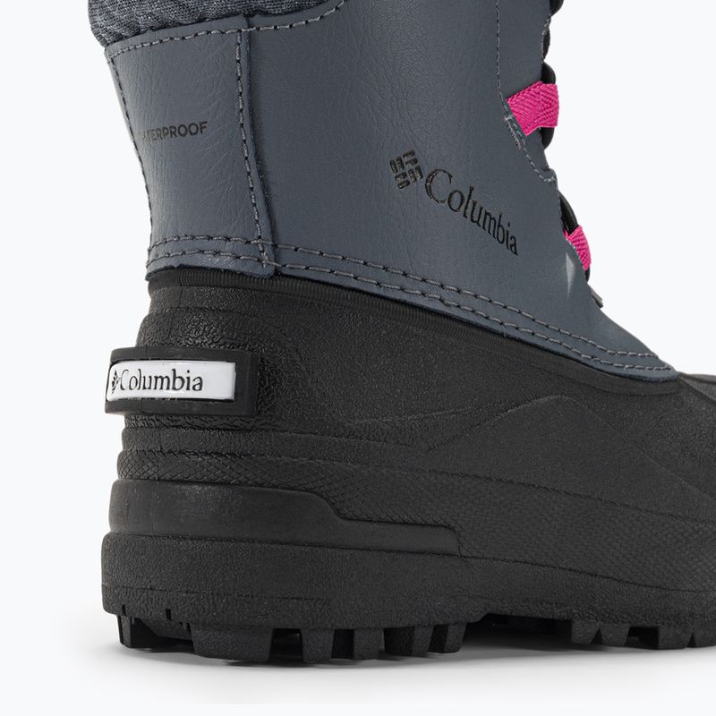 Columbia Bugaboot Celsius Kinder-Schneestiefel graphit/wild fuchsia 9
